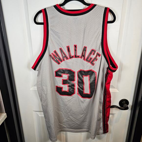 Vintage Nike Rasheed Wallace Portland Trail Blazers Jersey 2XL +2 NBA Basketball - Picture 2 of 6